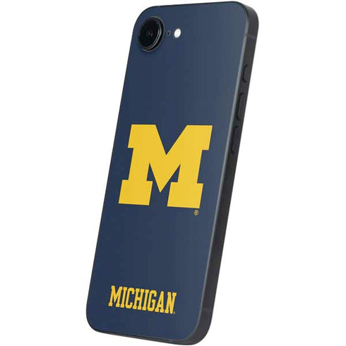 University of Michigan M Logo iPhone 16e Skin